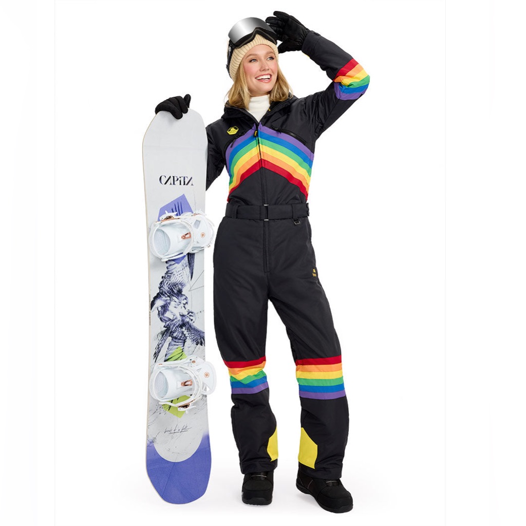 Tipsy Elves Ski Snow Suit - Midnight Shredder Size Medium